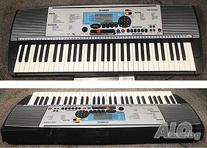 синтезатор клавир YAMAHA PSR-225GM пиано динамична клавиатура 5 октави