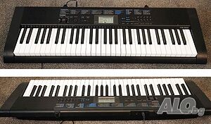синтезатор клавир пиано CASIO CTK-1200 с 5 октави и плътни клавиши