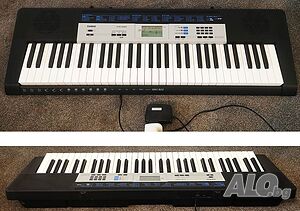 синтезатор клавир CASIO CTK-1550 пиано с 5 октави и плътни клавиши