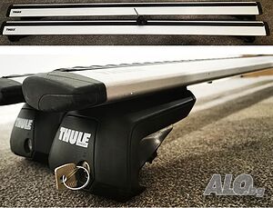 THULE Wingbar алуминиев багажник напречни греди за монтаж на надлъжни рейки 135cm