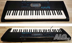 синтезатор клавир CASIO CTK-2100 пиано с 5 октави плътни клавиши и USB