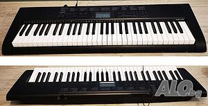 синтезатор клавир пиано CASIO CTK-1150 с 5 октави и плътни клавиши