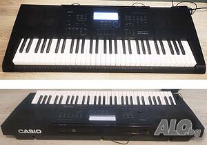 Синтезатор клавир CASIO CTK-6200 с динамична клавиатура и USB порт 5 октави
