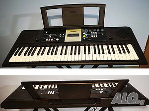 синтезатор клавир YAMAHA YPT-220 пиано с 5 октави в отлично състояние
