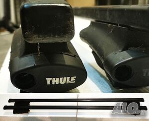 THULE багажник за кола напречни греди за монтаж на надлъжни рейки 127cm