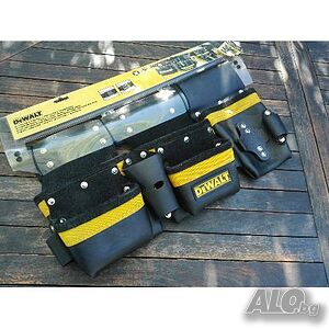 Колан за инструменти Dewalt от три части 2 фиксирани и 1 регулируеми джоба DT8304