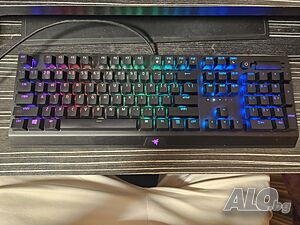 Клавиатура Razer BlackWidow v3, razer yellow linear суичове