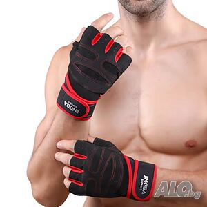 Антиплъзгащи спортни ръкавици Jingba JB-4001 Fitness Gloves