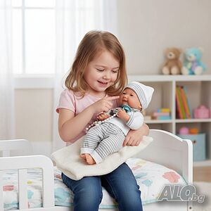 Реалистично бебе с реални размери 48см