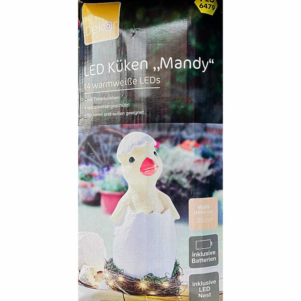 Generic LED Duck Figurine - detail view