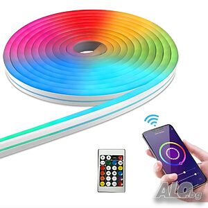 Интелигентна неонова Led лента - 5 метра