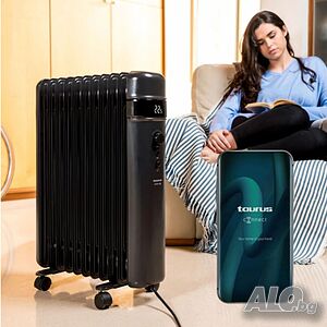 Смарт маслен радиатор Taurus Agadir Connect Malbork 2000W - Управление чрез мобилно приложение