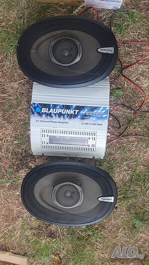 Pioneer6x9’’ + Усилвател BP