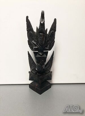 Индонезия, дърворезба, фигура, статуетка, Гаруда, антик