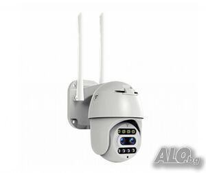 Двойна WiFi безжична IP камера 2MP FULL-HD1080P с цветно нощно виждане