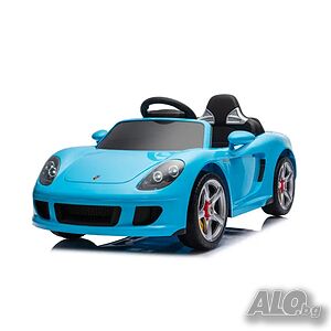 Ел. кола Porsche Carrera GT синя