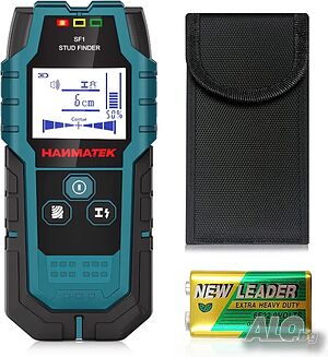 HANMATEK Stud Finder 5 в 1 цифров скенер за стена, детектор за дърво, метали, кабели