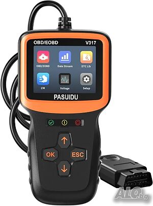 ASUIDU OBD2 автомобилен диагностичен тестер, четене/изтриване на кодове за грешки, универсален