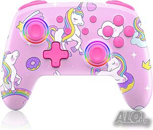 НОВ НЕОТВАРЯН джойстик NexiGo NS32 за Nintendo Switch с вибрация