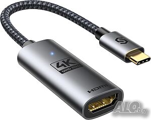Нов Syncwire USB C to HDMI Adapter [4K@60Hz]