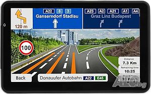 GPS навигация НА БЪЛГАРСКИ, 7-инчов автомобилен GPS навигатор, Тъч, Видео, MP3, 8GB HDD, 256MB RAM