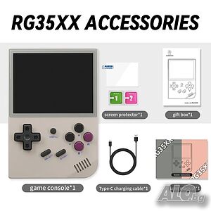 Конзолна игра ANBERNIC RG35XX, 5000+ игри, 64GB Памет, Cortex-A9, GPU, RAM, Linux OS