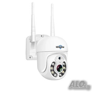 НОВА 5MP PTZ 𝟯𝟲𝟬° ъгъл на въртене, външна охранителна камера с IP66 водоустойчива