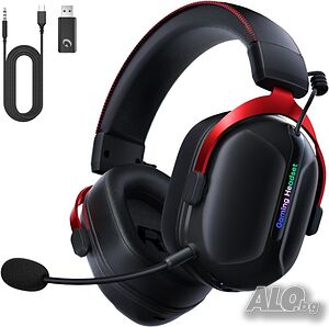 Безжични слушалки Captain 570 2.4GHz USB C Wireless Bluetooth 5.3, 60H