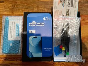 НОВ LCD Дисплей с тъчскрийн за iPhone 11 OLED комплект с инструменти и протектор