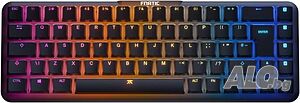 НОВА супер бърза клавиатура за електронни спортове Fnatic STREAK65 LP Черна