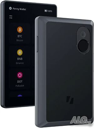НОВ Хардуерен портфейл за криптовалута Keystone 3 Pro, без интернет, 4-инчов сензорен екран