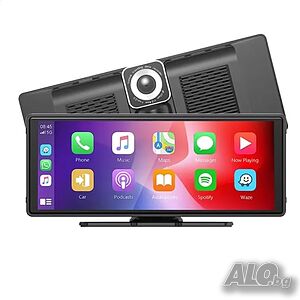 ЧИСТО НОВА с 2 камери навигация с Apple Carplay и Android Auto, 10,26 инча, сензорен екран...