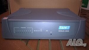 Гласова аналогова VoIP АЙПИ IP централа Tainet Venus 2908