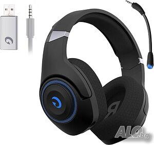 НОВИ безжични слушалки Captain 400 2.4GHz USB C Wireless Bluetooth 5.2, 60H