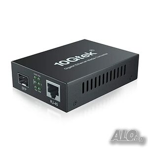 10Gtek 1.25g 10/100/1000m Media Converter SFP Slot
