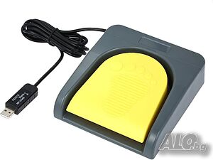 НОВ ТЕСТВАН крачен превключвател с USB Docooler Foot Switch за един клавиш