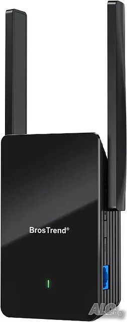 WiFi 6 Extender AX1500 Екстендер WiFi Booster, до 2000 кв.м и 40 устройства