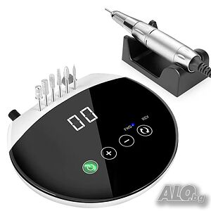 НОВА професионална пила за нокти ENGERWALL S20 35000RPM, 35W, ниско ниво на шум и ниски вибрации...
