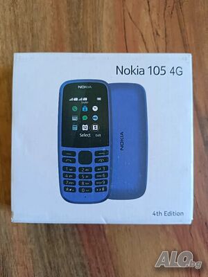НОВ НЕИЗПОЛЗВАН телефон Nokia 105 4G