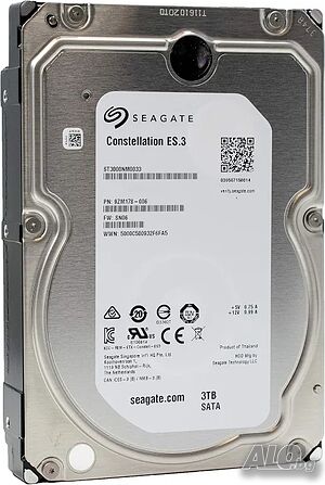НОВ хард диск за видеонаблюдение Seagate Constellation ES.3 3.5 3TB 7200rpm 128MB SATA3 ST3000NM0033