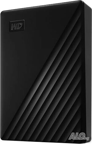 НОВ, ЗАПЕЧАТАН, НЕОТВАРЯН WD 6TB My Passport, Черен, Софтуер за архивиране и защити срещу...