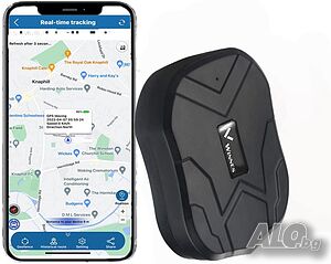 Тракер Techstar TK905 GPS, LBS + GPS местоположение, Микрофон, SIM, 6-месечна история, 5000mAh