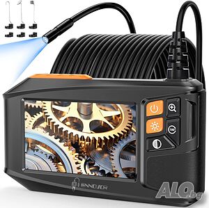 Ендоскопска камера със светлина, бороскоп Ennovor 1920 HD с 4.3” LCD екран, водоустойчива IP67 10м