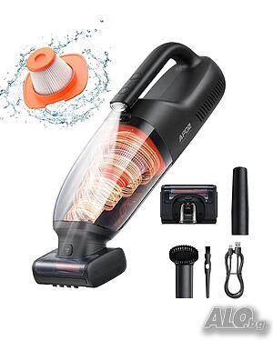 Чисто нова ръчна прахосмукачка Baseus AP02, безжична, 160 W, LED осветление, батерия 10000 mAh
