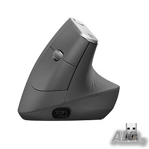 Нова вертикална безжична мишка Logitech MX Vertical - ергономичен дизайн, намалява мускулното...