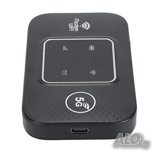 Нова wifi бисквитка M9S LED преносим WiFi рутер за пътуване, 300Mbps 4G LTE WiFi мобилна точка за...