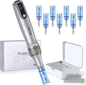 Нова тествана микронидлинг писалка dr pen Ultima M8S dermapen с 14 патрона, 12-пинови/18-пинови/24..