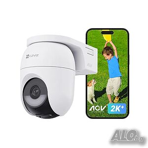 Чисто нова EZVIZ 2K+ Батерийна камера 24/7 Записване с по-ниска консумация на енергия, AOV...