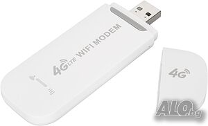Нов 4G LTE USB модем донгъл със слот за SIM карта, мобилен рутер, точка за достъп за телефон...