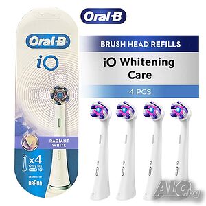 Чисто нови запечатани Сменяеми накрайници за електрическа четка Oral-B iO Whitening Care, комплект..